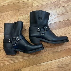 Black Frye moto boots sz 10
